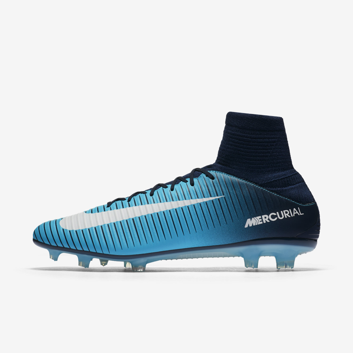 nike mercurial veloce iii df fg blue fire ice blue soccer cleat sizing chart